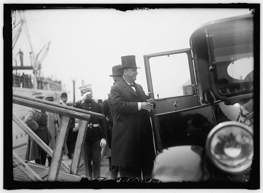DANIELS, JOSEPHUS. SECRETARY OF THE NAVY, 1913-1921. ALLIED COMMISSION