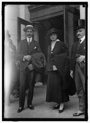 CUBAN WAR MISSION TO THE U.S. GENERAL JOSE MARTIN AND WIFE, AND DR. DeCESPEDES, MINISTER TO U.S.