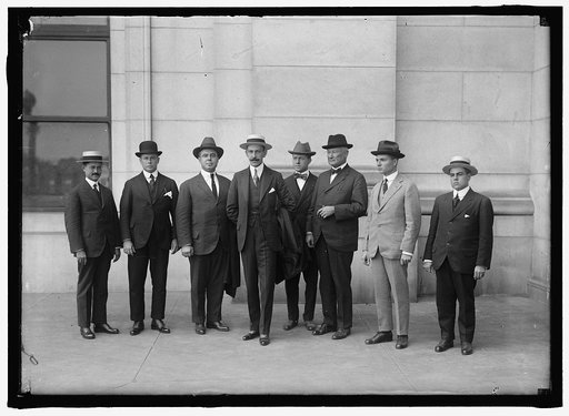 CUBAN WAR MISSION TO THE U.S. CAPT. TABIO; LAZAMA; CARRICARTI; GEN. MARTI; KEAR; WITTERMYER; VANDER GUTCH, NAVAL ATTACHE AT CUBAN LEGATION; MAJ. E. BONICK, OF THE MISSION