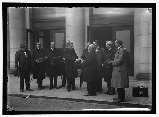 CANADA. LABOR DELEGATIONS. BRITISH LABOR COM. GARROD, H.W.; ROBERTSON, G.D. CANADIAN LABOR DEL.; GIBSON, HUGH, OF STATE DEPT.; BOWERMAN, CHARLES W., M.P.; GOMPERS, SAMUEL, PRESIDENT, A.F. OF L.