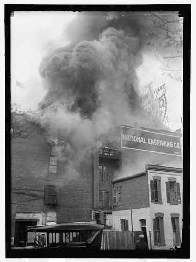NATIONAL ENGRAVING CO. WASHINGTON, D.C. FIRE
