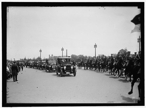 ITALIAN COMMISSION TO U.S. SCENES ON ARRIVAL, MAY 23, 1917