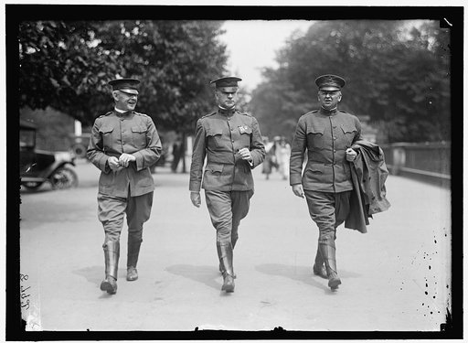 BROWN, FRED R., LT. COL. SHERER; BROWN; MAJ. CASTNER