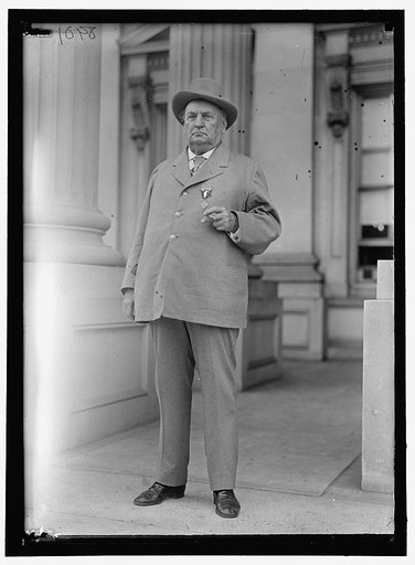 BANKHEAD, JOHN HOLLIS. REP. FROM ALABAMA, 1887-1907; SENATOR, 1907-1920. AT CONFEDERATE REUNION, D.C.