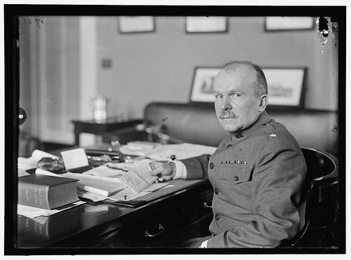 McINTYRE, FRANK, COL., U.S.A. BUREAU OF INSULAR AFFAIRS. SNAP, MAJ. GEN.