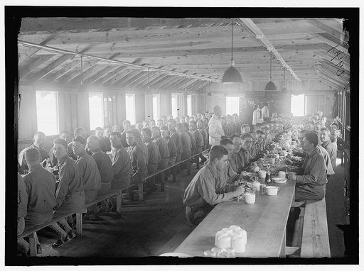 FORT MYER OFFICERS TRAINING CAMP. MESS