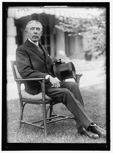 BELGIAN MISSION TO U.S. BARON LUDOVIC MONCHEUR, HEAD OF MISSION