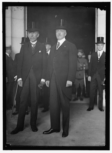 BELGIAN MISSION TO U.S. FRONT: BARON LUDOUIC MONCHEUR, HEAD OF MISSION AND SEC. LANSING ATUNION STATION