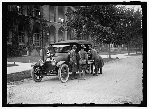 RED CROSS MOTOR CORPS. GROUPS