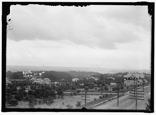 AMERICAN UNIVERSITY, WASHINGTON, DC. AIR VIEWS