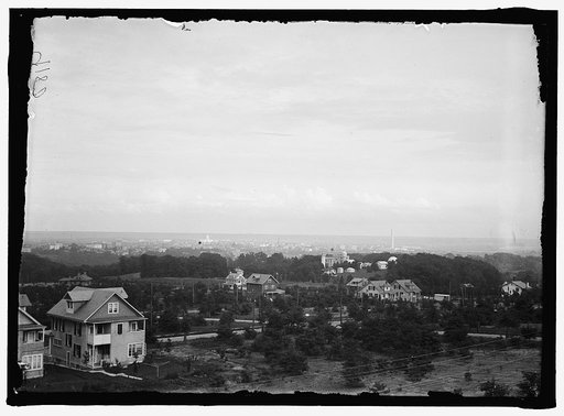 AMERICAN UNIVERSITY, WASHINGTON, DC. AIR VIEWS