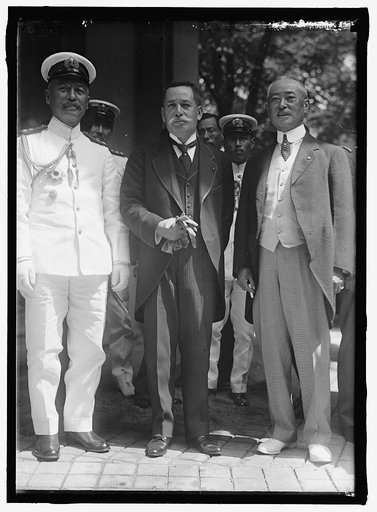 JAPANESE MISSION TO U.S. VICE ADM. TAKESHITA; VISCOUNT ISHII; AMB. SATO