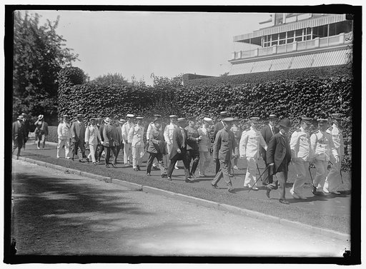 JAPANESE MISSION TO U.S. VISIT TO NAVAL ACADEMY