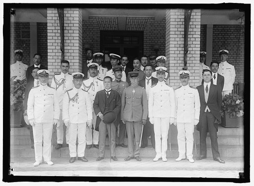 JAPANESE MISSION TO U.S. VISIT TO NAVAL ACADEMY