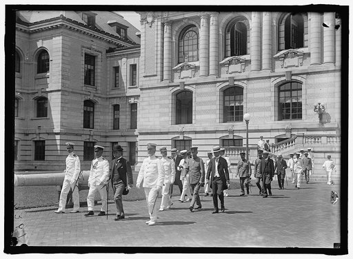 JAPANESE MISSION TO U.S. VISIT TO NAVAL ACADEMY