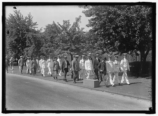 JAPANESE MISSION TO U.S. VISIT TO NAVAL ACADEMY