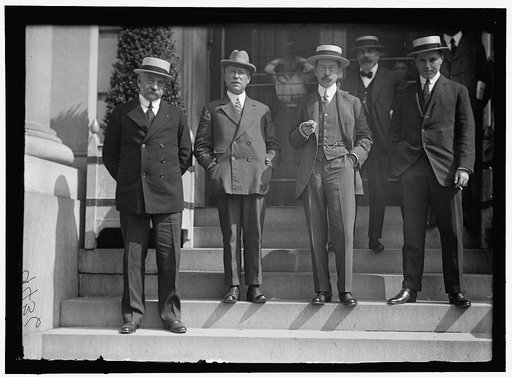 NETHERLANDS MISSION TO THE U.S. JOOST VOLLENHOVEN; A.J. VON EALD; J.B. VON DER HOOVEN VON OORDT
