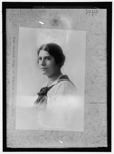 Miss Natalie Gray, of Colorado Springs, Colo.