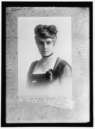 BRANNAN, MRS. JOHN WINTERS. SUFFRAGIST