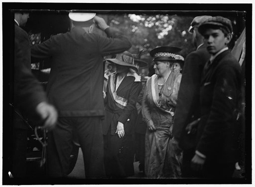 WOMAN SUFFRAGE RIOTS