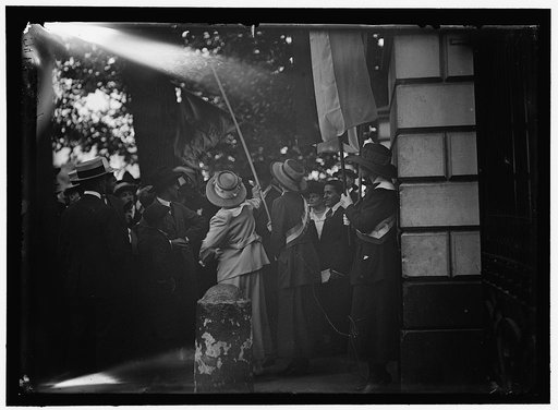WOMAN SUFFRAGE RIOTS