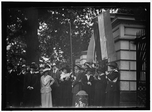 WOMAN SUFFRAGE RIOTS