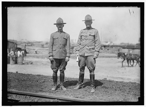 CAMP MEADE #2 GENERAL KUHN AND LT. COL. ROSS