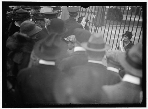 WOMAN SUFFRAGE. ARRESTS