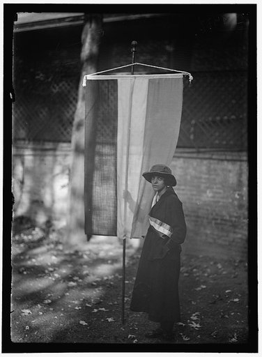 WOMAN SUFFRAGE. PICKETS
