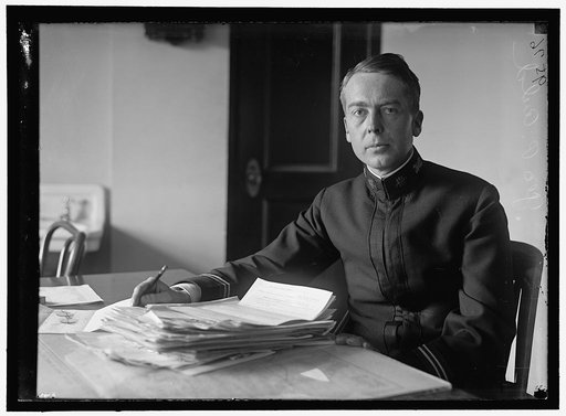 AULD, J.P. U.S.N. AT DESK
