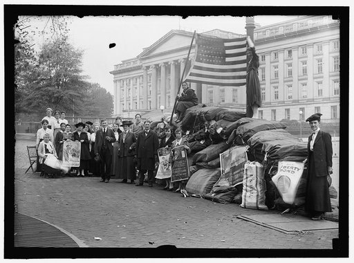 LIBERTY LOANS. MAIL BAGS OF BONDS