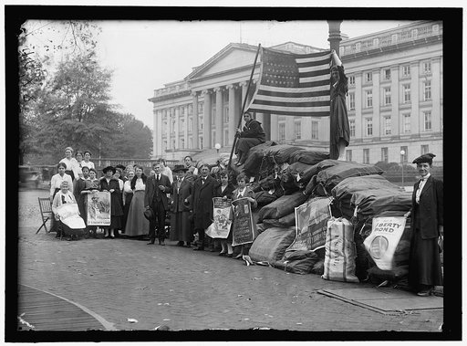 LIBERTY LOANS. MAIL BAGS OF BONDS