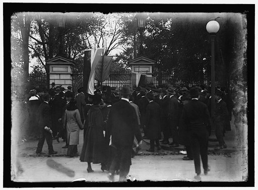 WOMAN SUFFRAGE ARRESTS