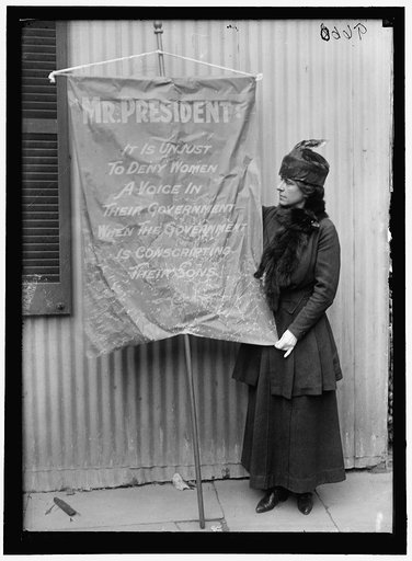 WOMAN SUFFRAGE BANNERS