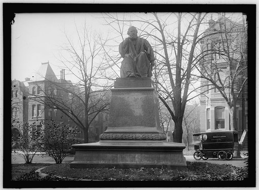 LONGFELLOW, HENRY WADSWORTH. STATUE