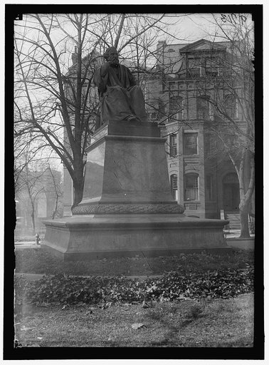 LONGFELLOW, HENRY WADSWORTH. STATUE