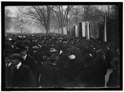 WOMAN SUFFRAGE PICKETS