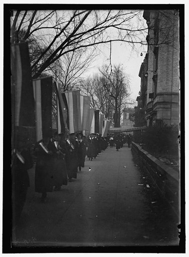WOMAN SUFFRAGE PICKETS