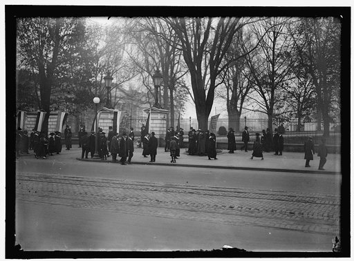 WOMAN SUFFRAGE PICKETS