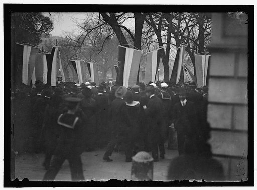WOMAN SUFFRAGE PICKETS