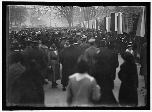 WOMAN SUFFRAGE PICKETS