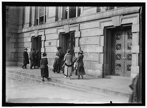 WOMAN SUFFRAGE PICKETS