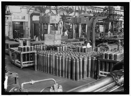 NAVY YARD, U.S., WASHINGTON. CARTRIDGE CASES