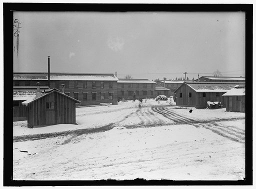 CAMP MEADE, MARYLAND. WINTER VIEWS