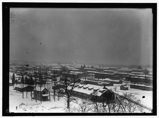 CAMP MEADE, MARYLAND. WINTER VIEWS