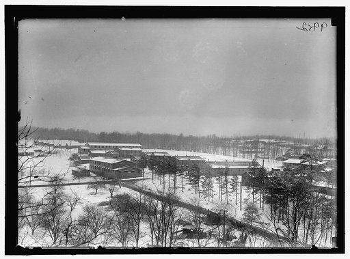 CAMP MEADE, MARYLAND. WINTER VIEWS