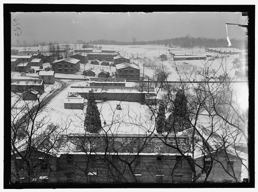 CAMP MEADE, MARYLAND. WINTER VIEWS