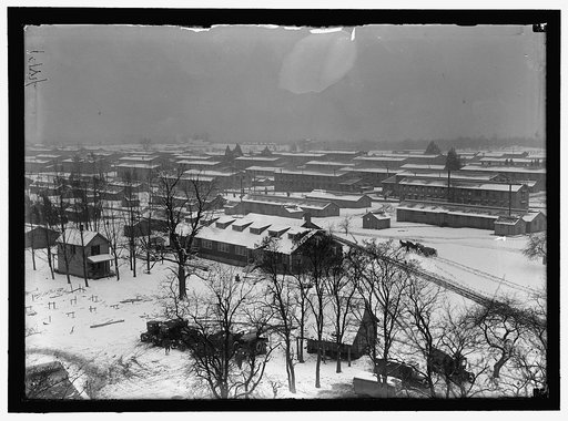 CAMP MEADE, MARYLAND. WINTER VIEWS
