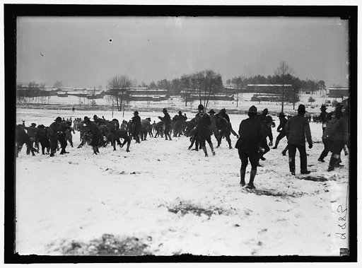 CAMP MEADE, MARYLAND. WINTER VIEWS