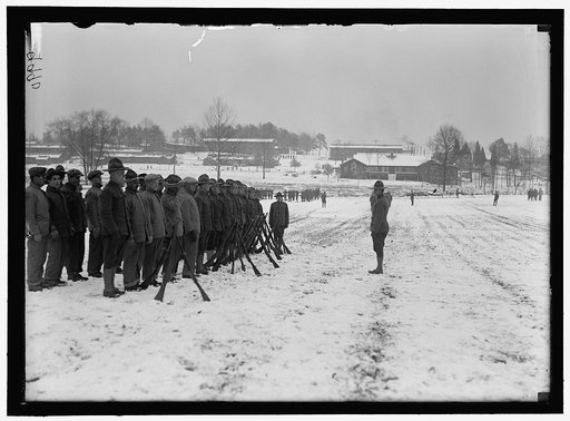 CAMP MEADE, MARYLAND. WINTER VIEWS